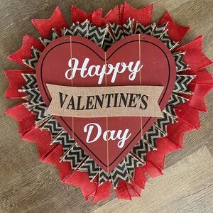 Valentine’s Day wreath